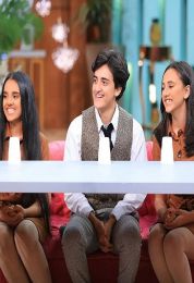 لقاء فرقة تلاتة اخوات في معكم منى الشاذلي