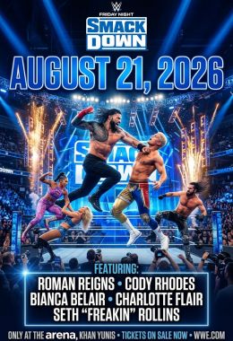 WWE Friday Night SmackDown 21.8.2026 مترجم