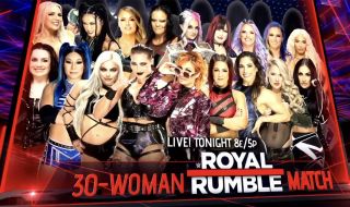 5 : 30-woman Royal Rumble match for a women's