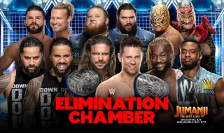 6 : مباراة Elimination.Chamber. رجال