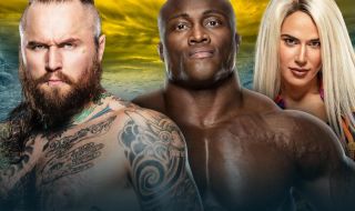 9 : مواجهة Aleister Black ضد Bobby Lashley