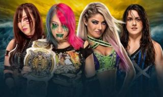 4 : المواجهة على لقب Womens Tag Team Championship