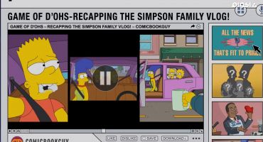The Simpsons الموسم الرابع و الثلاثون My Life as a Vlog 12