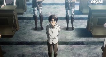 Shingeki no kyojin الموسم الاول Can't Look Into His Eyes Yet: Eve of the Counterattack, Part 1 14