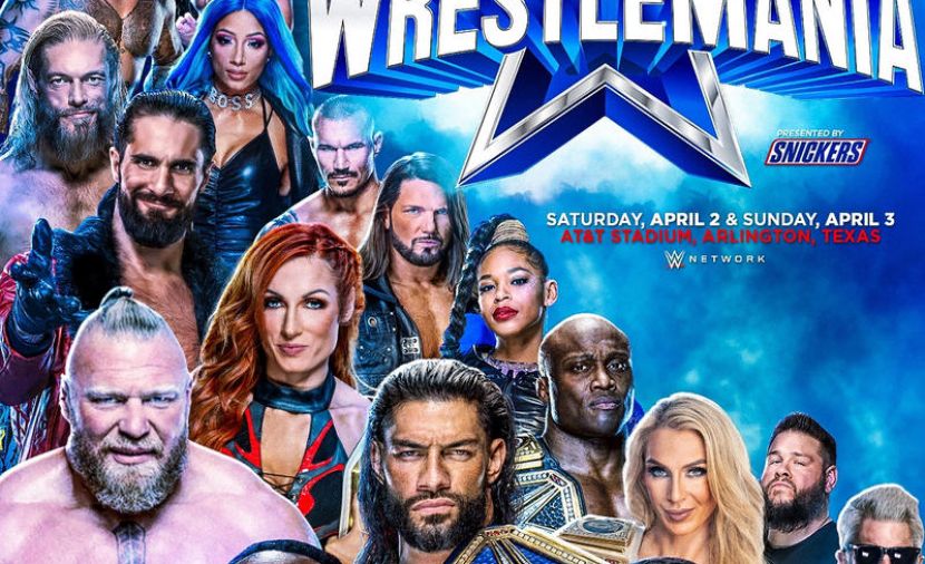 WWE WrestleMania 38 اليوم الثاني - 2 المهرجان كاملا - مترجم