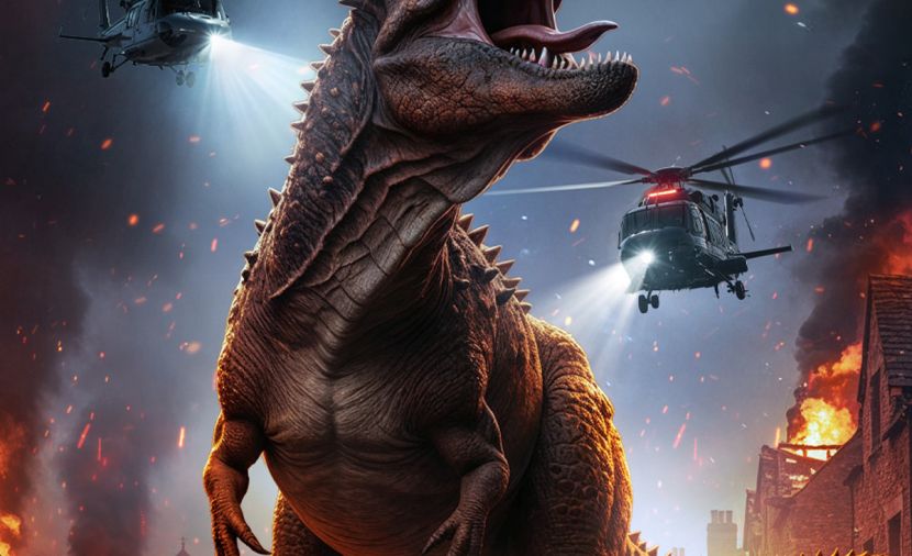⁣Dinosaur Hunt