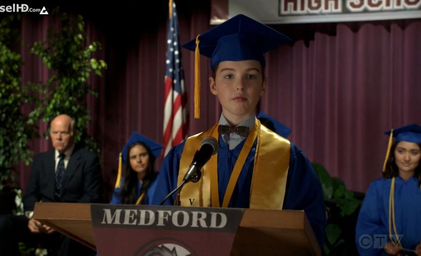 Young Sheldon الموسم الرابع - الحلقة 1 Graduation